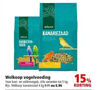 Welkoop Welkoop Vogelvoeding 4 kg aanbieding