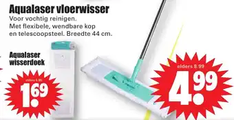 Dirk Aqualaser vloerwisser aanbieding