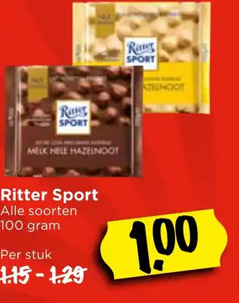 Vomar Voordeelmarkt Ritter Sport aanbieding