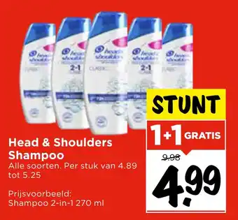 Vomar Voordeelmarkt Head & Shoulders Shampoo aanbieding