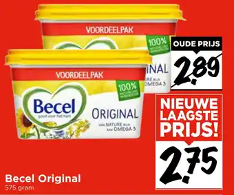 Vomar Voordeelmarkt Becel Original 575 gram aanbieding