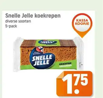 Lekker Makkelijk Snelle jelle koekrepen 5 pack aanbieding