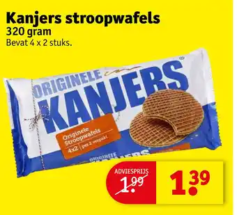 Kruidvat Kanjers stroopwafels aanbieding