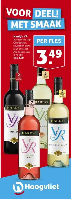 Hoogvliet Hardy's VR 0.75 liter aanbieding