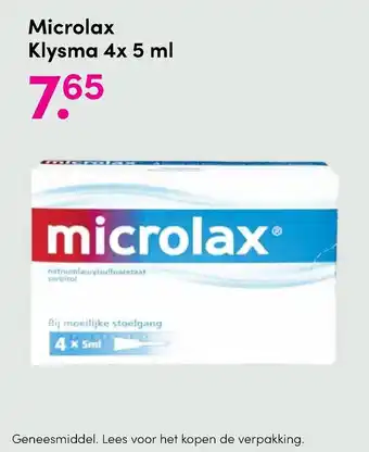 DA Microlax Klysma 4*5ml aanbieding