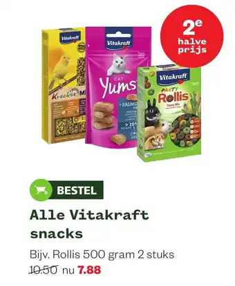 Welkoop Vitakraft snacks aanbieding