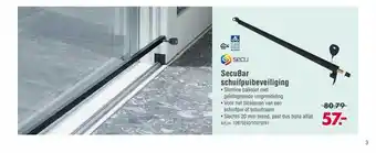 Enorm Secu SecuBar Schuifpuibeveiliging aanbieding