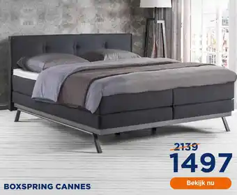 TotaalBED Boxspring Cannes aanbieding