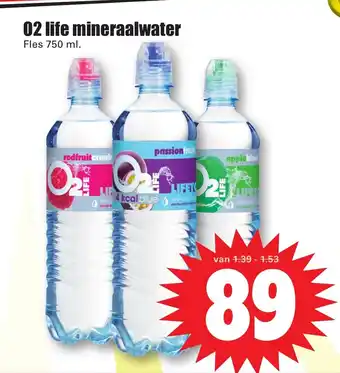 Dirk 02 Life mineraalwater 750 ml aanbieding