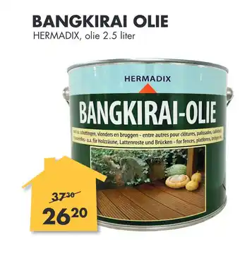 Bouwhof Bangkirai Olie aanbieding