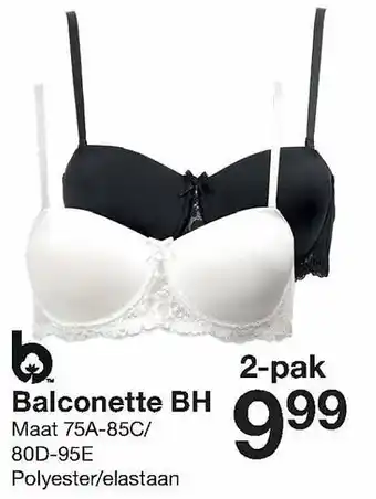 Zeeman Balconette BH aanbieding