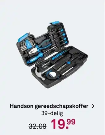 Karwei Handson gereedschapskoffer 39-delig aanbieding