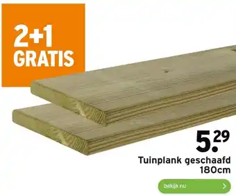 GAMMA Tuinplank geschaafd 180cm aanbieding