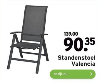 GAMMA Standenstoel Valencia aanbieding