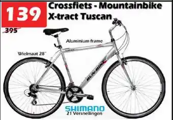 iTEK Crossfiets - Mountainbike X-Tract Tuscan aanbieding