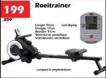 iTEK Roeitrainer aanbieding