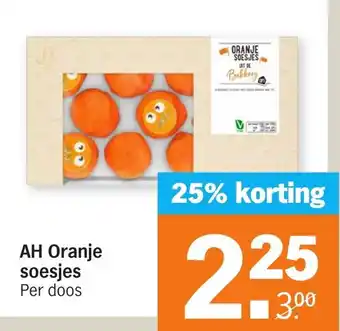 Albert Heijn AH Oranje soesjes aanbieding