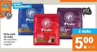 Albert Heijn Perla pads 2*36 st aanbieding