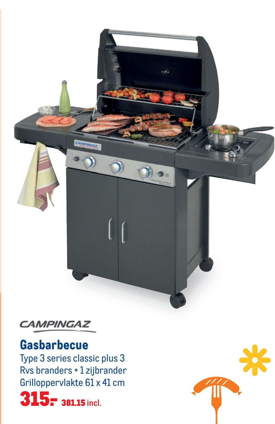 Campingaz Gasbarbecue aanbieding bij Makro