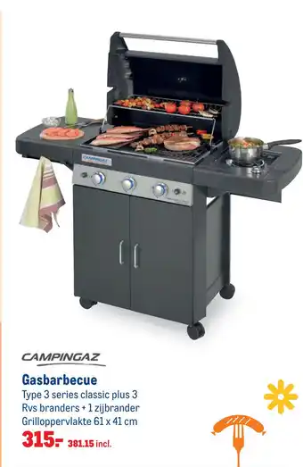 Makro Campingaz Gasbarbecue aanbieding