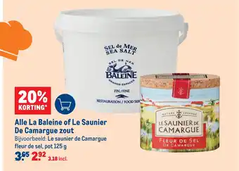 Makro Alle La Baleine of Le Saunier De Camargue zout aanbieding