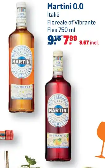 Makro Martini 0.0 aanbieding