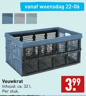 ALDI Vouwkrat aanbieding