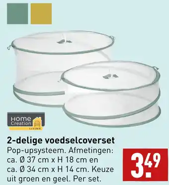 ALDI 2-delige voedselcoverset aanbieding