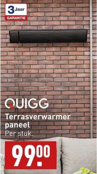 ALDI Terrasverwarmer paneel Per stuk. aanbieding