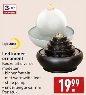 ALDI Led kamer- ornament aanbieding