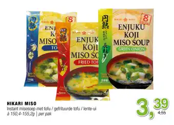 Amazing Oriëntal HIKARI MISO Instant misosoep aanbieding