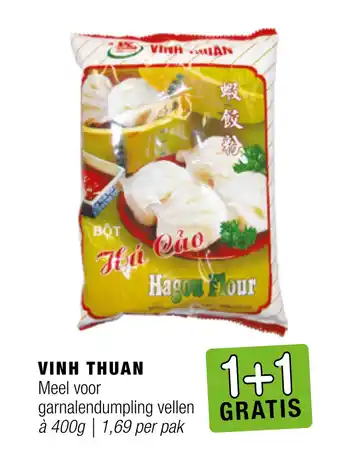 Amazing Oriëntal VINH THUAN Meel voor garnalendumpling vellen. aanbieding