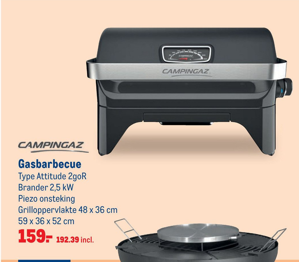Campingaz Gasbarbecue aanbieding bij Makro