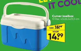 Big Bazar Curver koelbox 10 liter, 43x26,5x23,5 cm aanbieding