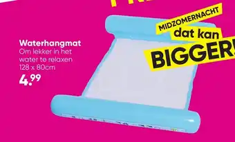 Big Bazar Waterhangmat aanbieding