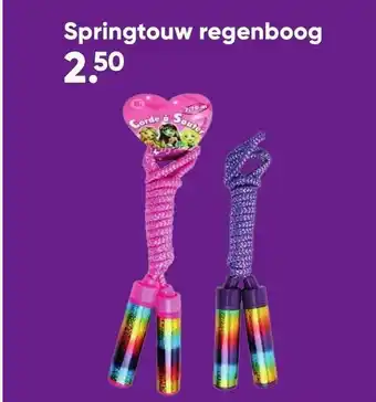 Big Bazar Springtouw regenboog aanbieding