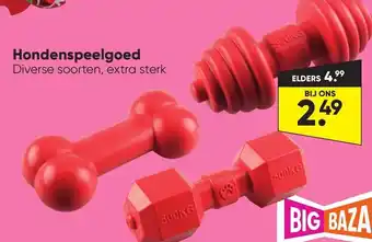 Big Bazar Hondenspeelgoed Diverse soorten, extra sterk aanbieding