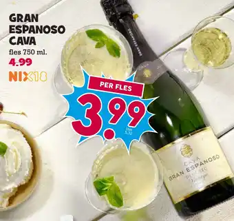 Boon`s Markt GRAN ESPANOSO CAVA aanbieding