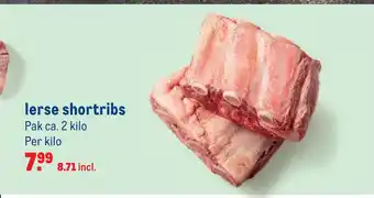 Makro lerse shortribs aanbieding