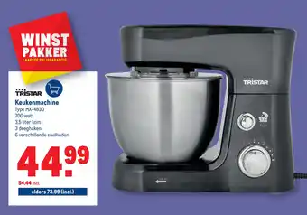 Makro Tristar Keukenmachine aanbieding