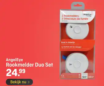 Hubo AngelEye Rookmelder Duo Set aanbieding