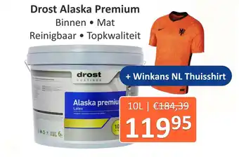 De Verfzaak Drost Alaska Premium aanbieding