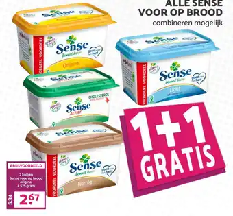 MCD Supermarkt ALLE SENSE VOOR OP BROOD aanbieding