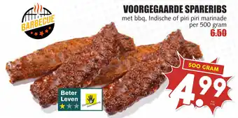 MCD Supermarkt VOORGEGAARDE SPARERIBS aanbieding