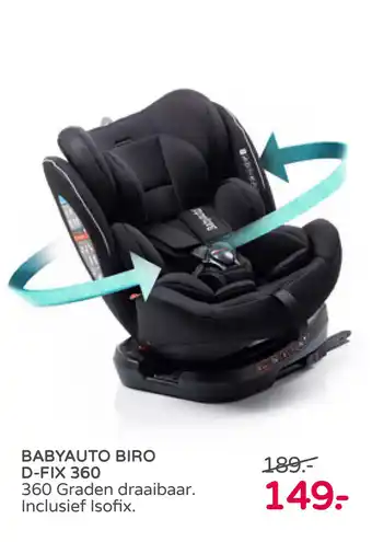 Prenatal Babyauto Biro D-Fix 360 aanbieding