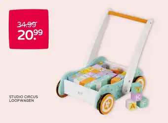 Prenatal Studio Circus Loopwagen aanbieding