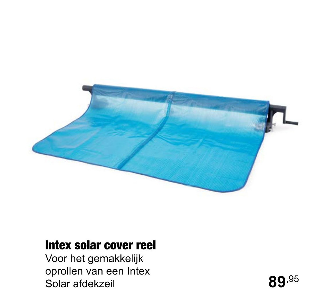 Intex solar cover reel aanbieding bij Tuincentrum De Boet