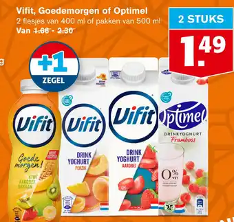 Hoogvliet Vifit, Goedemorgen of Optimel aanbieding