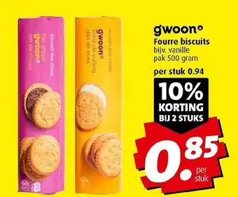 Boni gwoon Fourre biscuits aanbieding