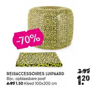 Xenos Reisaccessoires Luipaard aanbieding